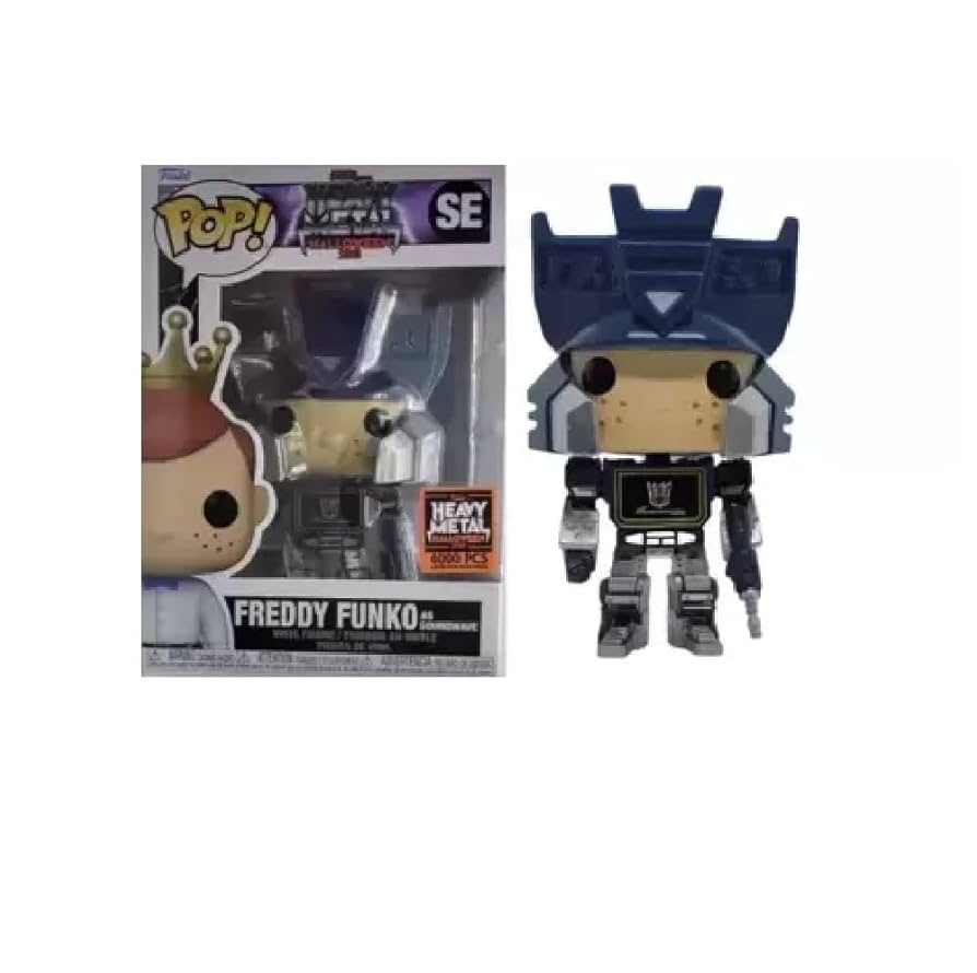 Amazon.com: Funko Pop Freddy Funko as Soundwave 2023 Heavy
